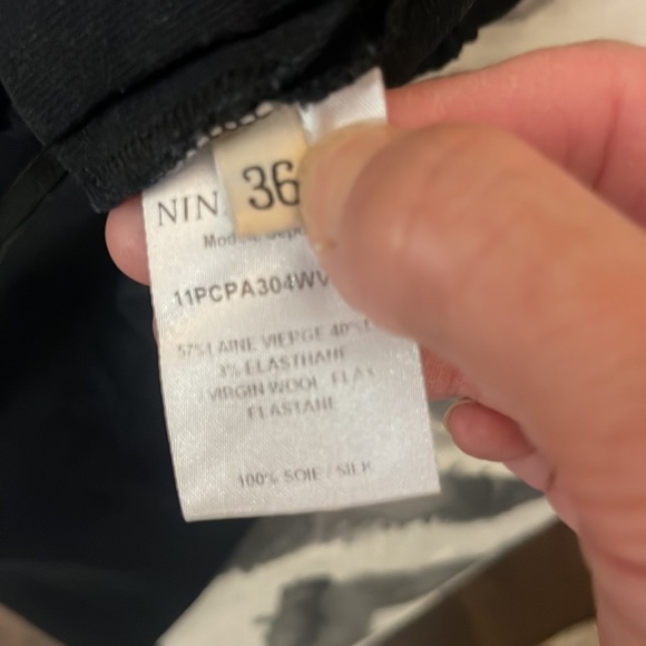 Nina ricci black ankle pants - Picture 3 of 5